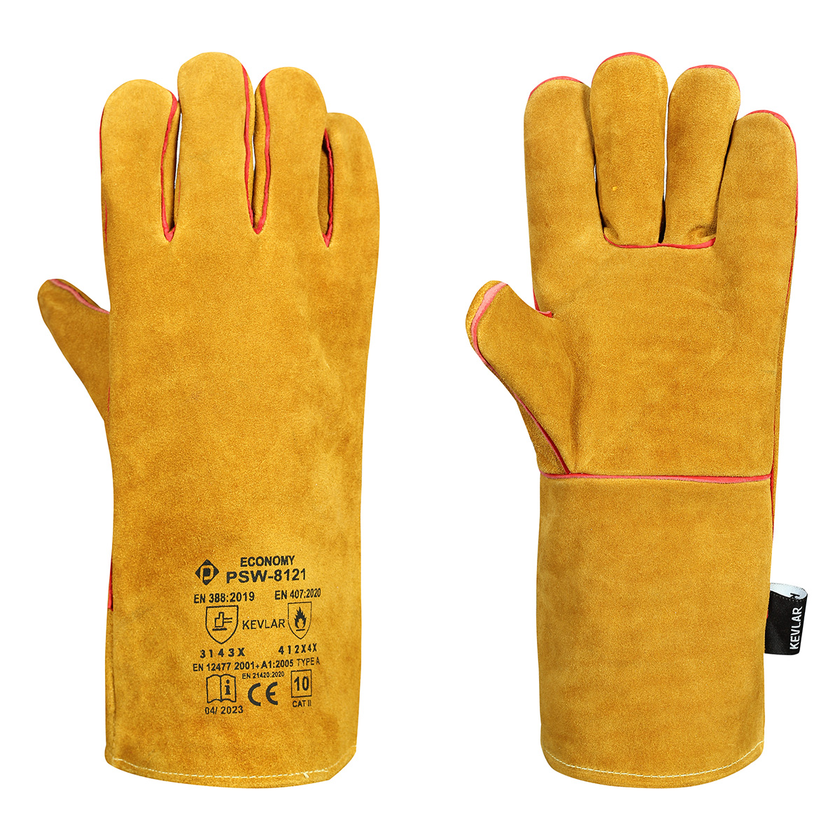 PSW-8121 Economy Rękawice Spawalnicze MIG